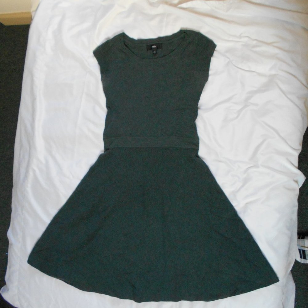 Grey Sweater Dress - Stretchy